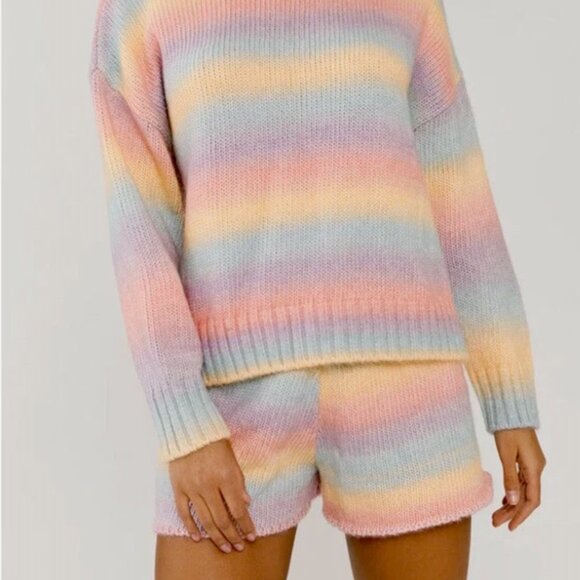 Something Navy Poppy Ombre Sweater Set - XL - Picture 1 of 15